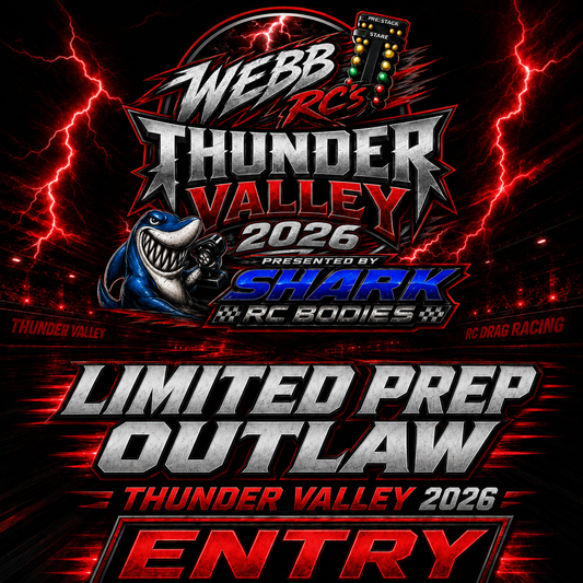 Thunder Valley 2026 — Limited Prep Outlaw Entry $1 lock-in fee you pay the $99 at Race