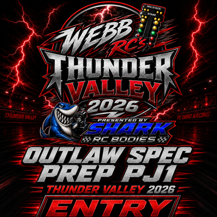 Thunder Valley 2026 — Outlaw Spec Prep PJ1 Entry $1 lock-in fee you pay the $99 at Race
